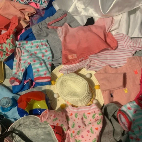 Huge Our Generation/ My Life As Mixed Clothes Doll Clothing, Shoes Canoe Beach - Picture 6 of 14